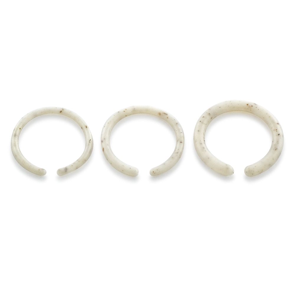 Saferly Biodegradable Piercing Placement Rings – NeoMetal Inc