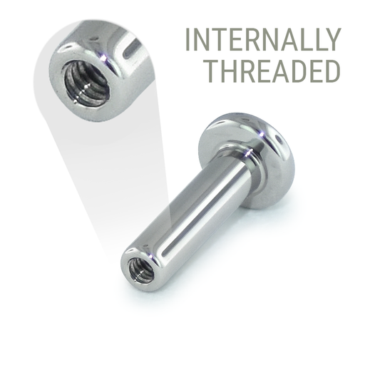 Internally Threaded Labret Posts